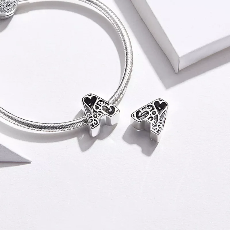 (immagine per) Charm tipo Pandora Alfabeto magico A - SCC1229-A - Visualizza 2