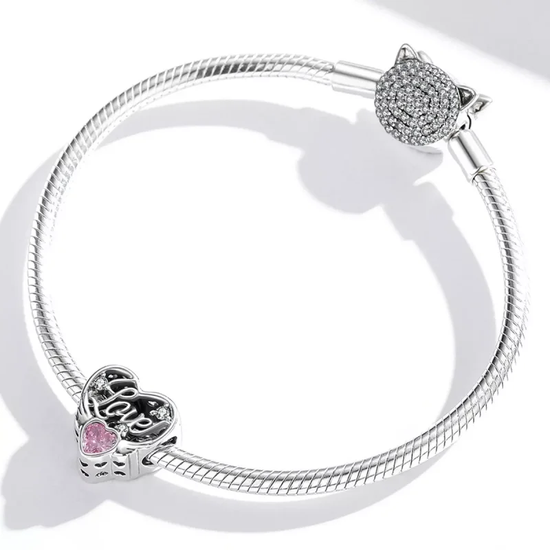 (immagine per) Charm tipo Pandora Ali d'amore - BSC528 - Visualizza 3