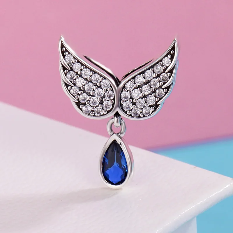 (immagine per) Charm tipo Pandora Ali d'angelo - SCC481 - Visualizza 3