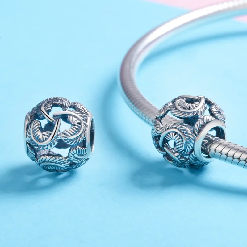(immagine per) Charm tipo Pandora Ali d'epoca - SCC810 - Visualizza 3