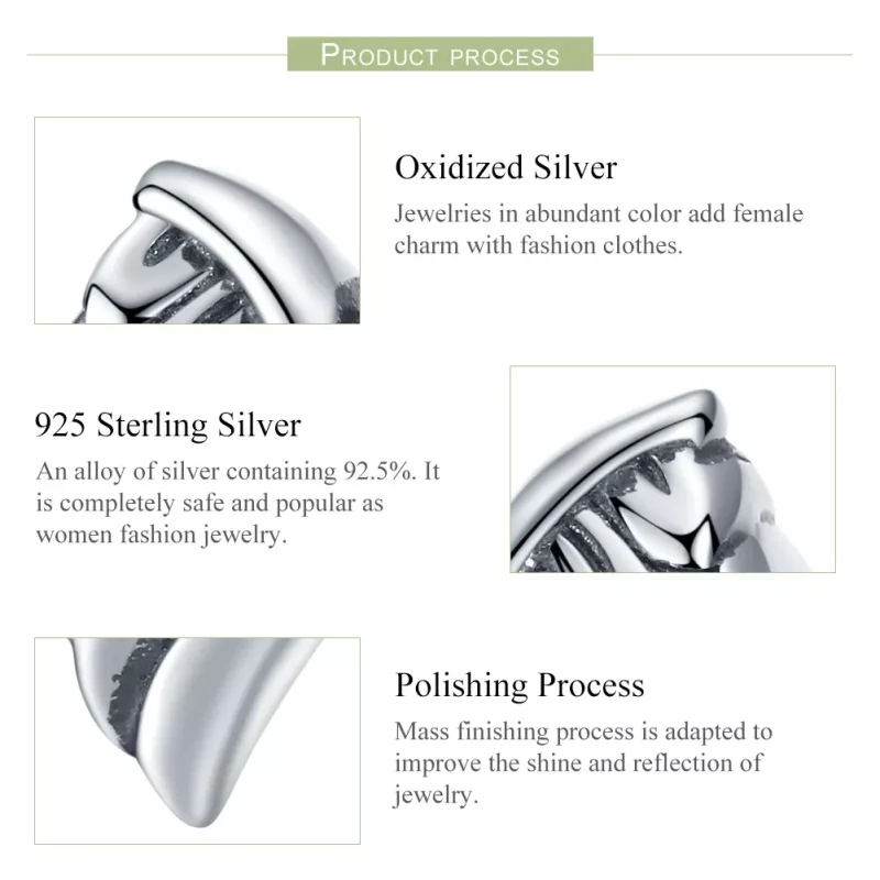 (immagine per) Charm tipo Pandora Ali Guardiane - SCC1091 - Visualizza 4