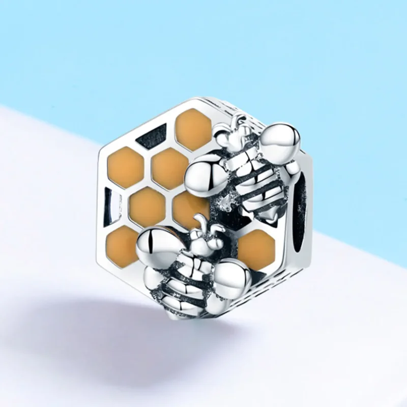 (immagine per) Charm tipo Pandora Alveare - SCC500 - Visualizza 3