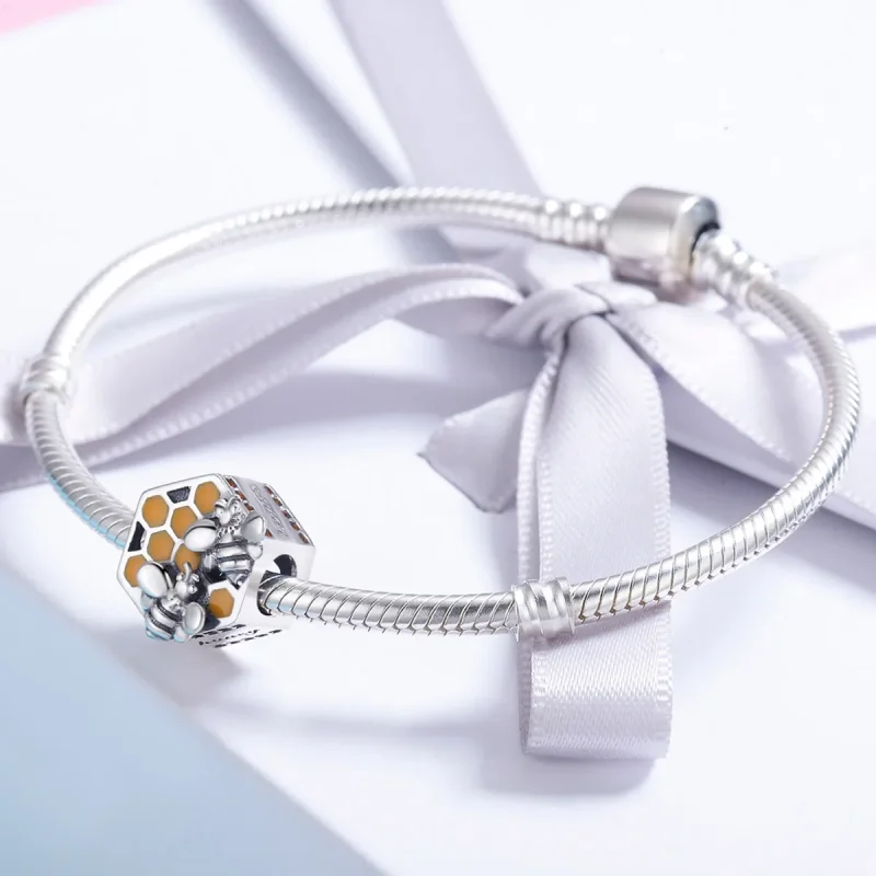 (immagine per) Charm tipo Pandora Alveare - SCC500 - Visualizza 4