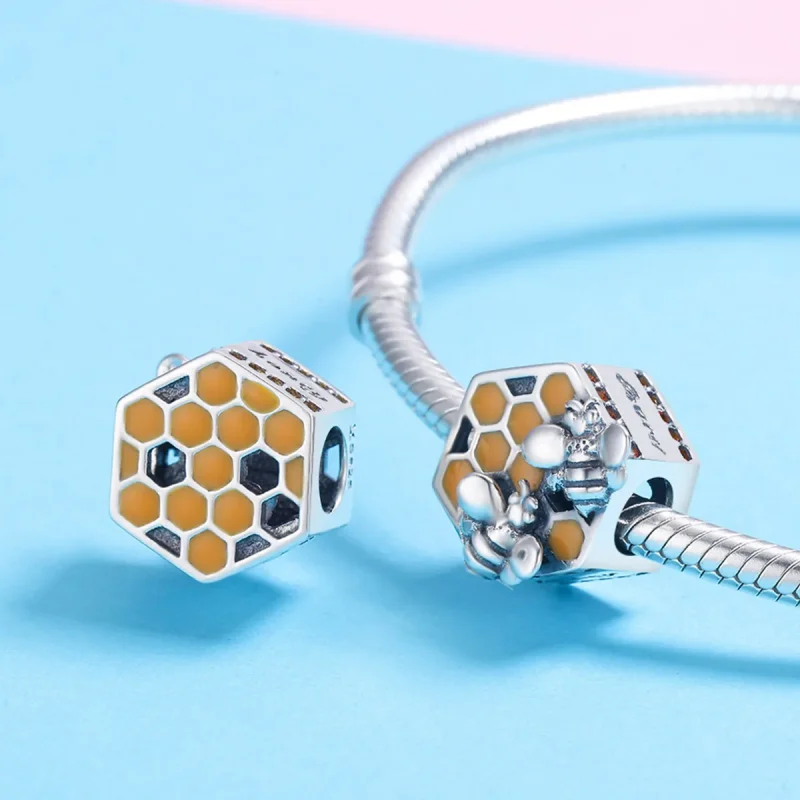 (immagine per) Charm tipo Pandora Alveare - SCC500 - Visualizza 5