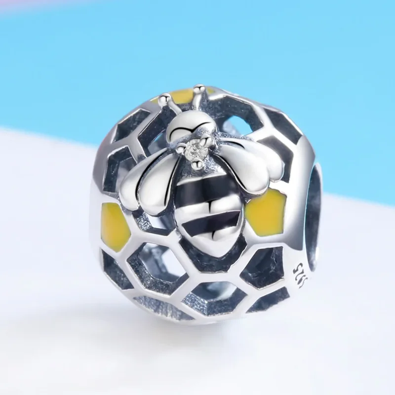 (immagine per) Charm tipo Pandora Alveare - SCC779 - Visualizza 2