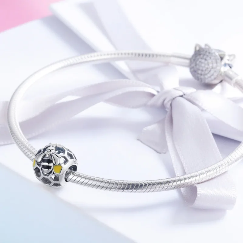 (immagine per) Charm tipo Pandora Alveare - SCC779 - Visualizza 3