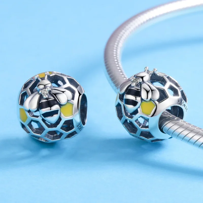 (immagine per) Charm tipo Pandora Alveare - SCC779 - Visualizza 4