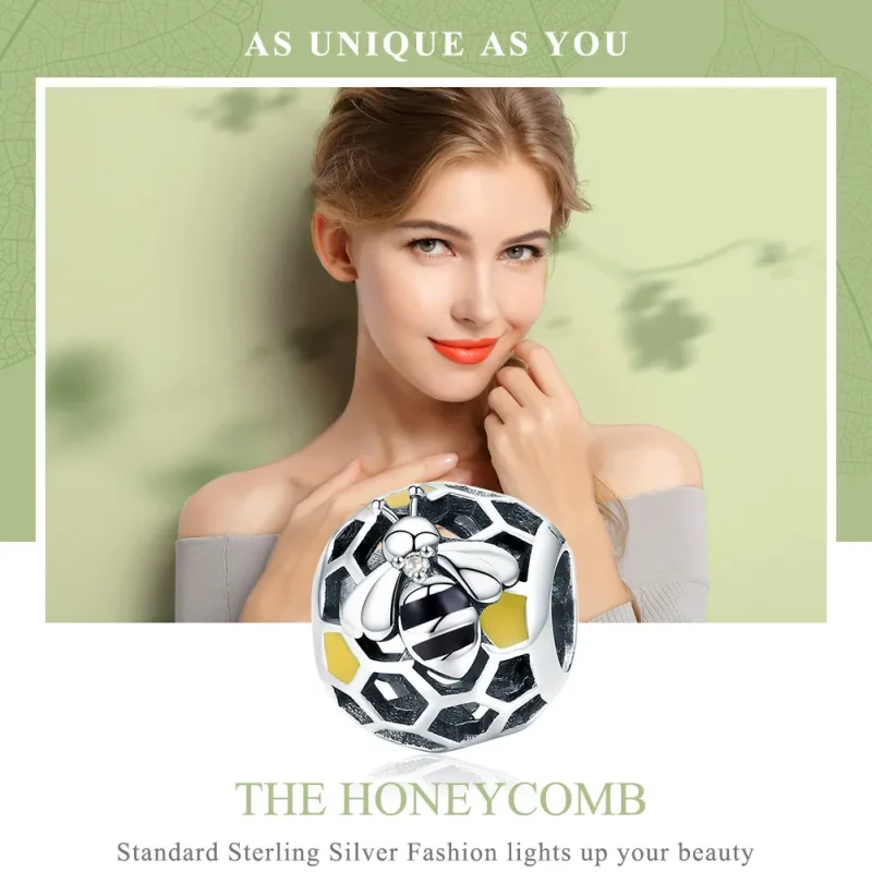 (immagine per) Charm tipo Pandora Alveare - SCC779 - Visualizza 6