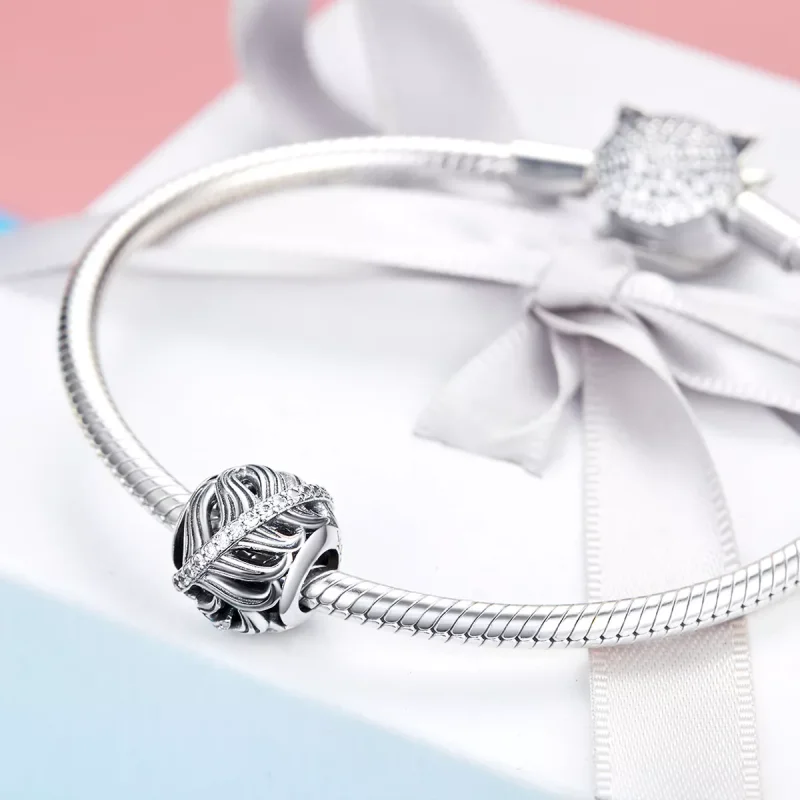 (immagine per) Charm tipo Pandora Ama delicatamente - SCC1065 - Visualizza 3