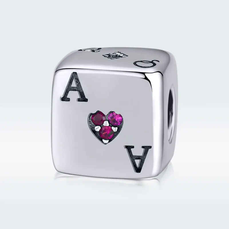 (immagine per) Charm tipo Pandora Ama i dadi - SCC1440 - Visualizza 5