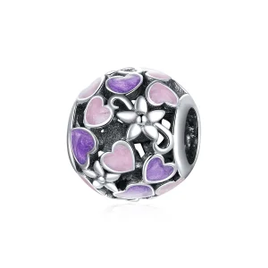 (immagine per) Charm tipo Pandora Ama i fiori - SCC1798