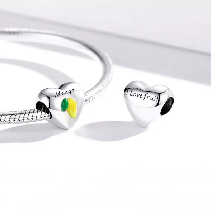 (immagine per) Charm tipo Pandora Ama il mango - SCC1952 - Visualizza 3