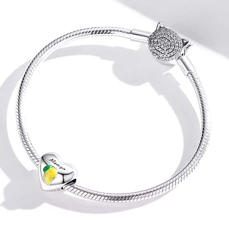(immagine per) Charm tipo Pandora Ama il mango - SCC1952 - Visualizza 4
