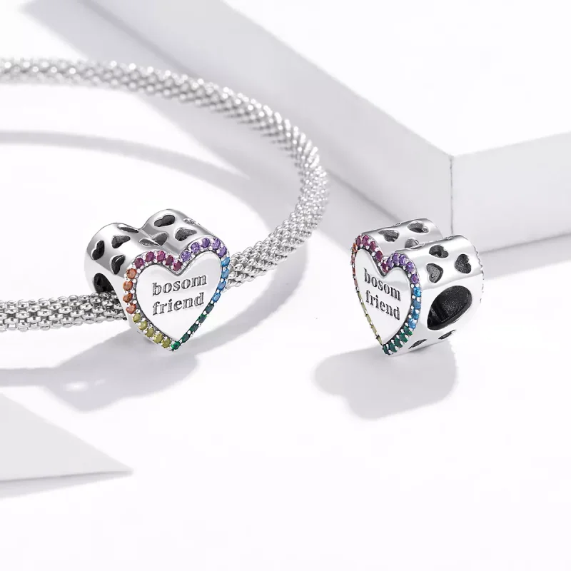 (immagine per) Charm tipo Pandora Amicizia per sempre - SCC1759 - Visualizza 4