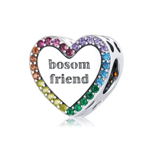 (immagine per) Charm tipo Pandora Amicizia per sempre - SCC1759