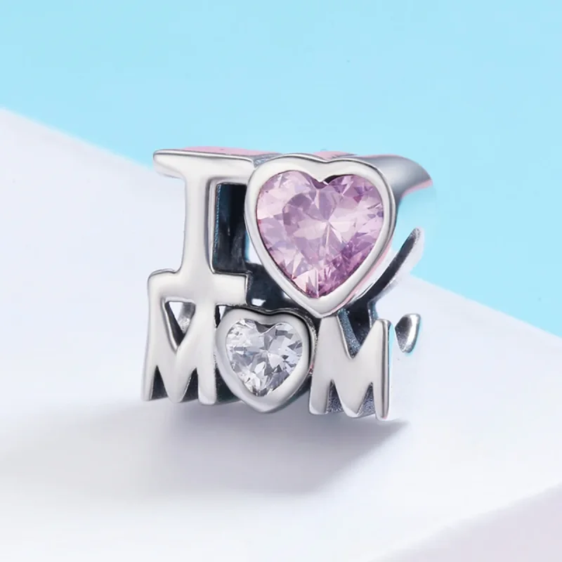 (immagine per) Charm tipo Pandora Amo la MAMMA - SCC579 - Visualizza 4
