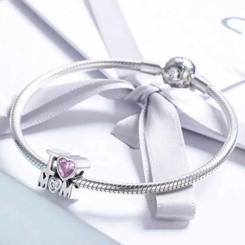 (immagine per) Charm tipo Pandora Amo la MAMMA - SCC579 - Visualizza 6