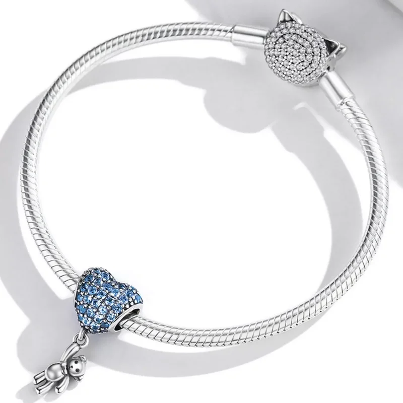 (immagine per) Charm tipo Pandora Amo l'orso palloncino - SCC2023 - Visualizza 3
