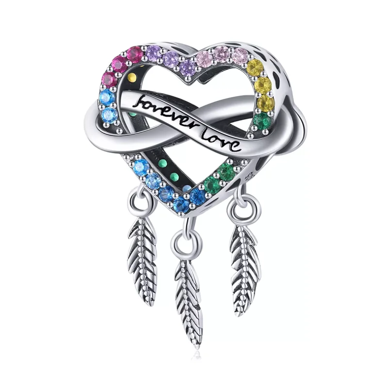 (immagine per) Charm tipo Pandora Amore acchiappasogni - BSC506