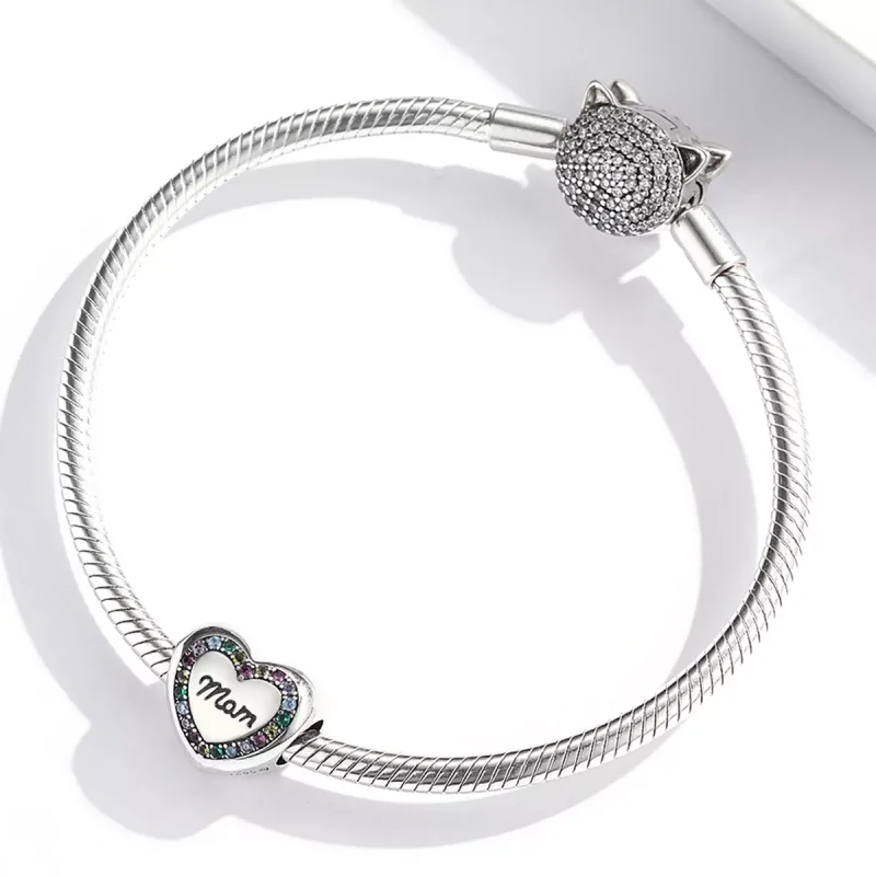 (immagine per) Charm tipo Pandora Amore albero della vita - BSC567 - Visualizza 3