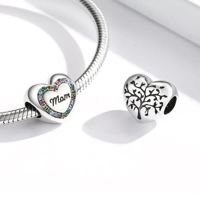 (immagine per) Charm tipo Pandora Amore albero della vita - BSC567 - Visualizza 4