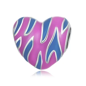 (immagine per) Charm tipo Pandora Amore di colore contrastante - SCC2215