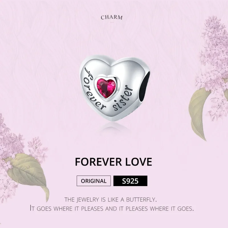 (immagine per) Charm tipo Pandora Amore eterno - SCC1835 - Visualizza 6