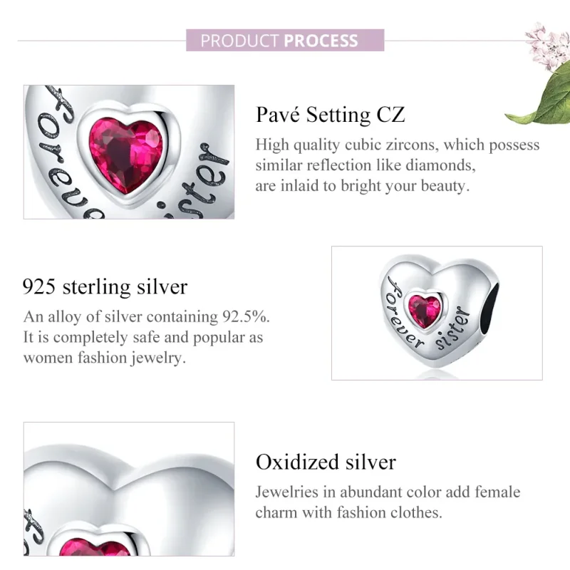 (immagine per) Charm tipo Pandora Amore eterno - SCC1835 - Visualizza 8