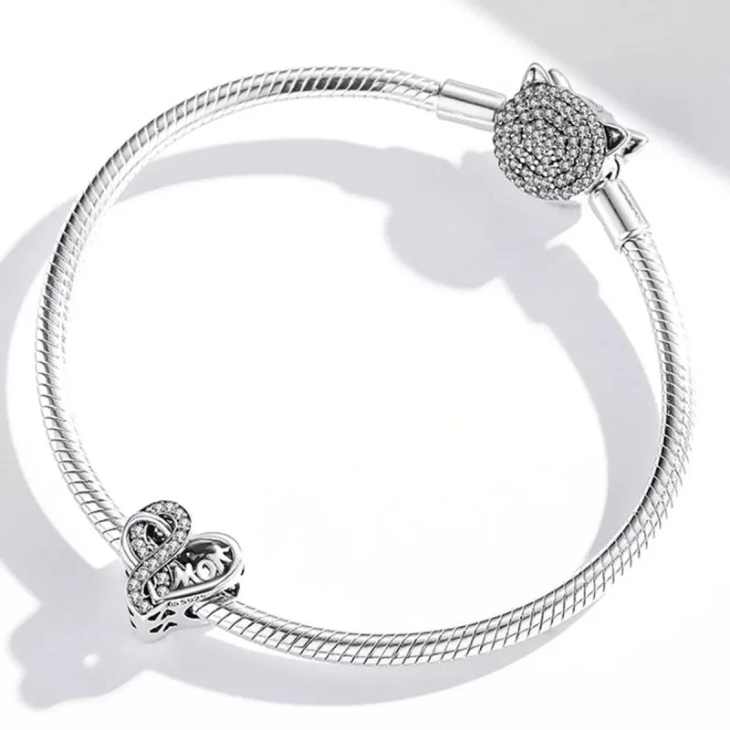 (immagine per) Charm tipo Pandora Amore infinito - BSC516 - Visualizza 3