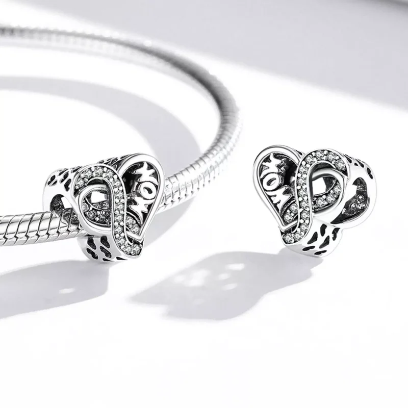 (immagine per) Charm tipo Pandora Amore infinito - BSC516 - Visualizza 4