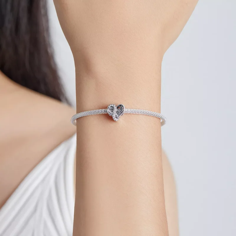 (immagine per) Charm tipo Pandora Amore infinito - BSC516 - Visualizza 5