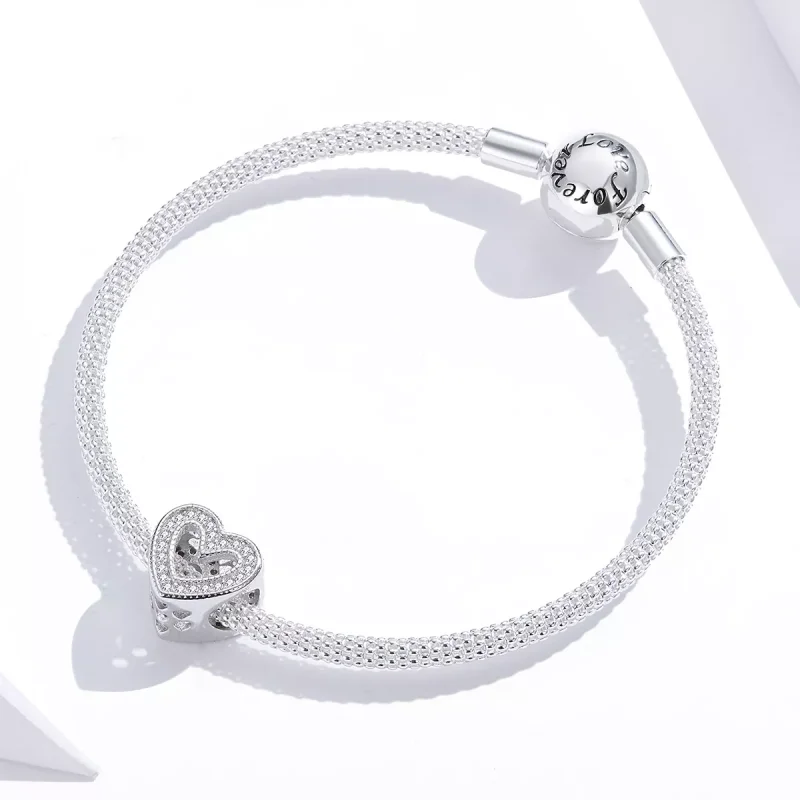(immagine per) Charm tipo Pandora Amore intelligente - BSC213 - Visualizza 2
