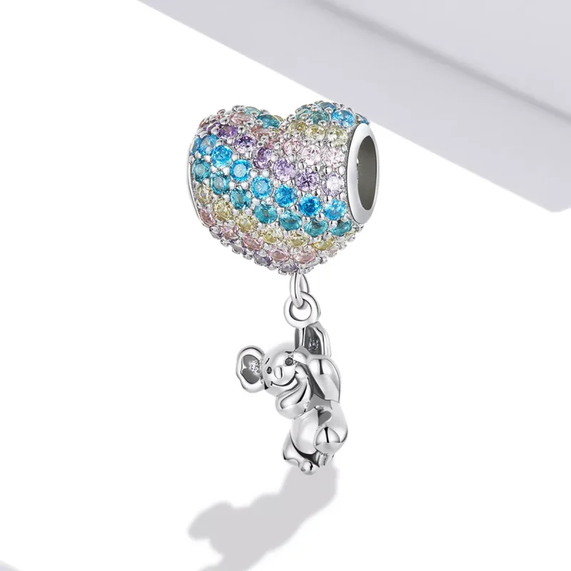 (immagine per) Charm tipo Pandora Amore Palloncino Koala - SCC2116 - Visualizza 2