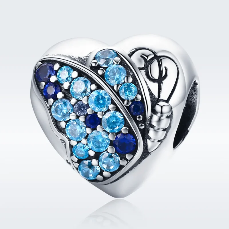 (immagine per) Charm tipo Pandora Amore per la farfalla - SCC653 - Visualizza 2