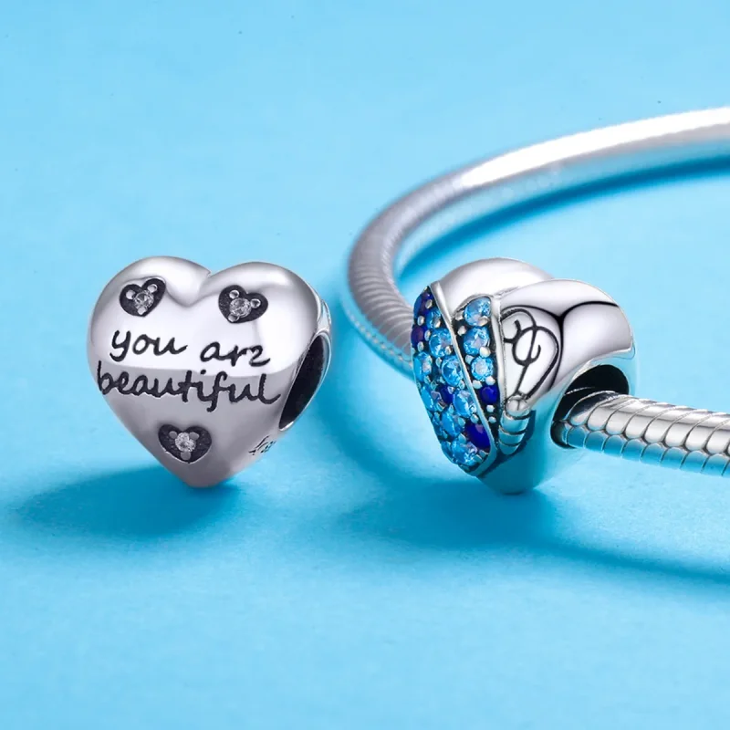 (immagine per) Charm tipo Pandora Amore per la farfalla - SCC653 - Visualizza 5