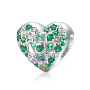 (immagine per) Charm tipo Pandora Amore Quadrifoglio - BSC301