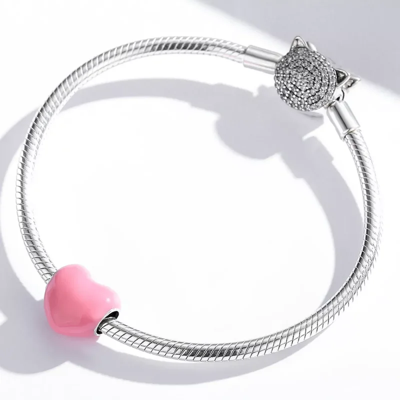 (immagine per) Charm tipo Pandora Amore semplice - SCC1986-PK - Visualizza 3