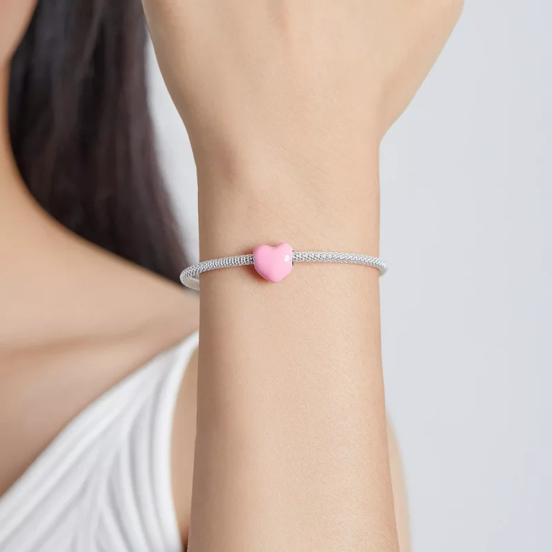 (immagine per) Charm tipo Pandora Amore semplice - SCC1986-PK - Visualizza 5
