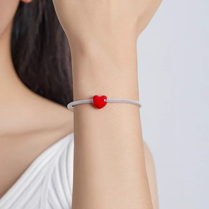 (immagine per) Charm tipo Pandora Amore semplice - SCC1986-RD - Visualizza 5