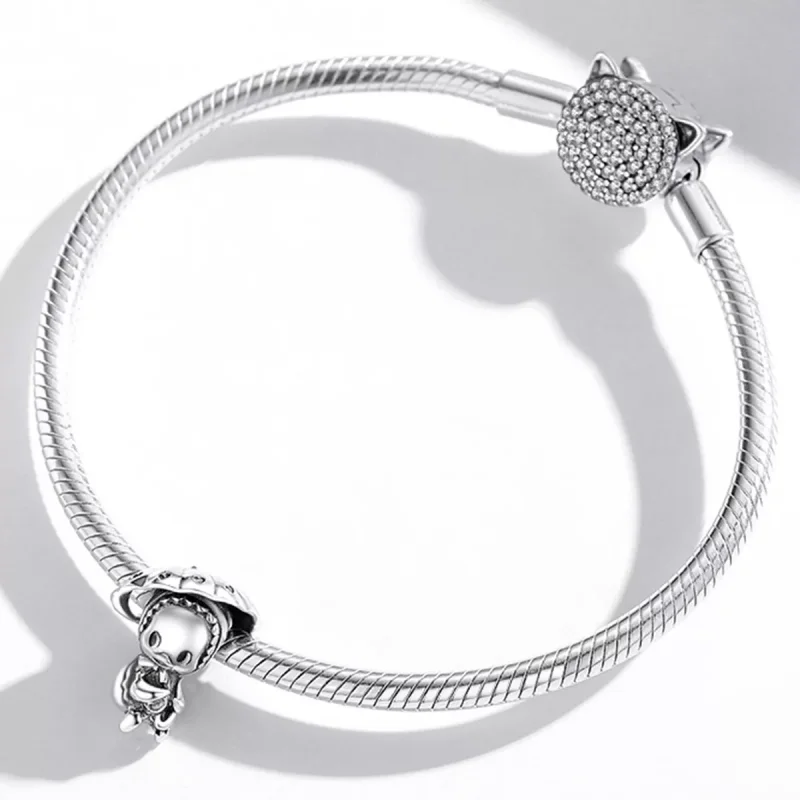 (immagine per) Charm tipo Pandora Anatroccolo in stile occidentale - SCC2044 - Visualizza 3