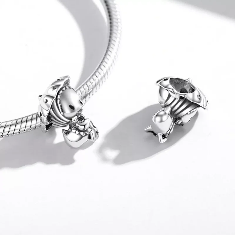 (immagine per) Charm tipo Pandora Anatroccolo in stile occidentale - SCC2044 - Visualizza 4