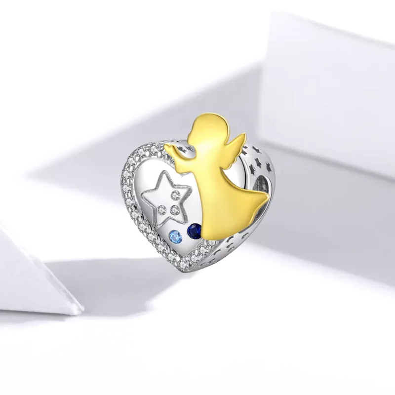 (immagine per) Charm tipo Pandora Angelo dell'amore - SCC1732 - Visualizza 2