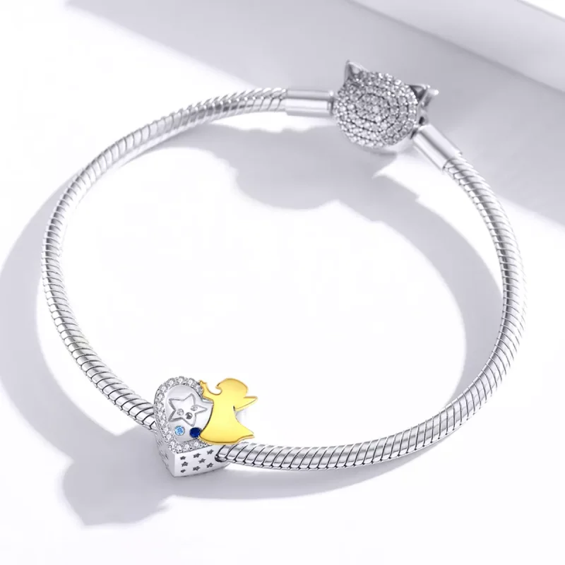 (immagine per) Charm tipo Pandora Angelo dell'amore - SCC1732 - Visualizza 3