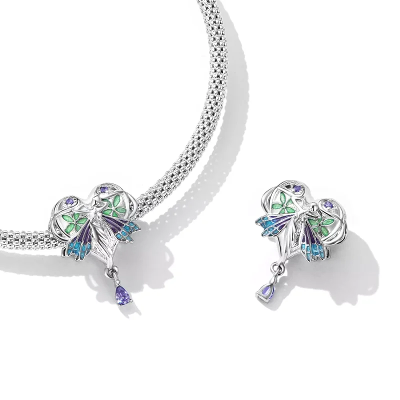 (immagine per) Charm tipo Pandora Angelo dell'amore - SCC2296 - Visualizza 4