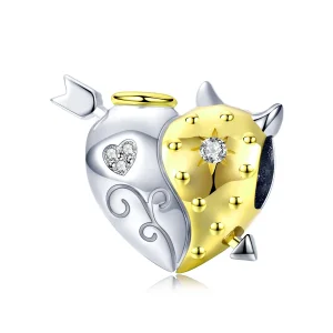 (immagine per) Charm tipo Pandora Angelo & Diavolo - BSC107