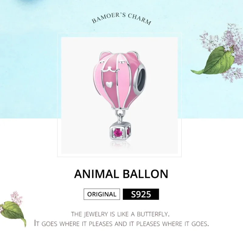 (immagine per) Charm tipo Pandora Animale Ballon - SCC1378 - Visualizza 6