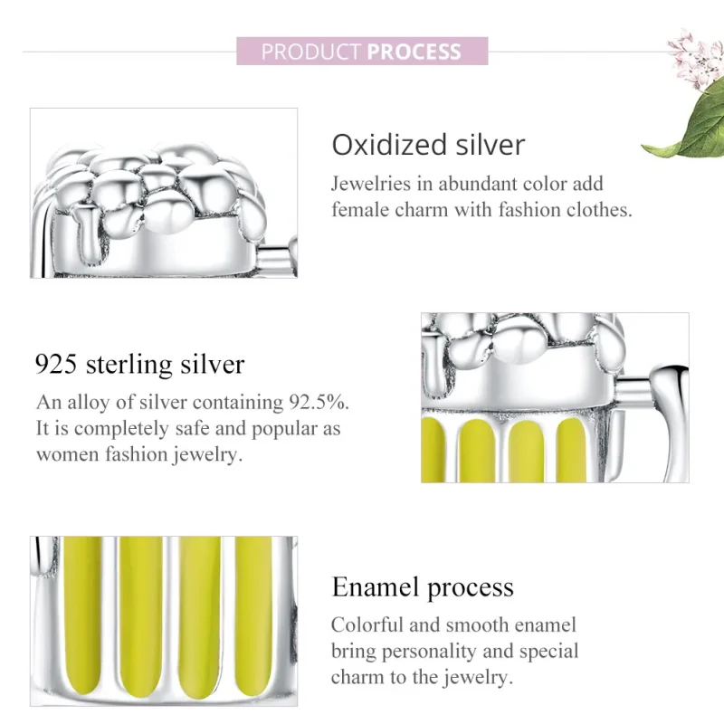 (immagine per) Charm tipo Pandora Anniversario - SCC1671 - Visualizza 8
