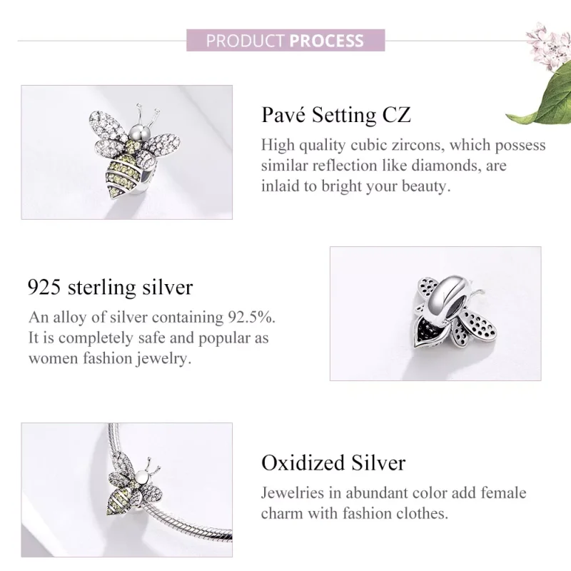 (immagine per) Charm tipo Pandora Ape - SCC1194 - Visualizza 4