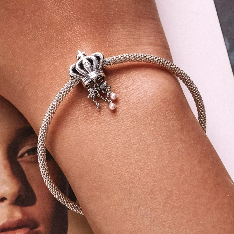 (immagine per) Charm tipo Pandora Arco della corona - SCC2259 - Visualizza 7
