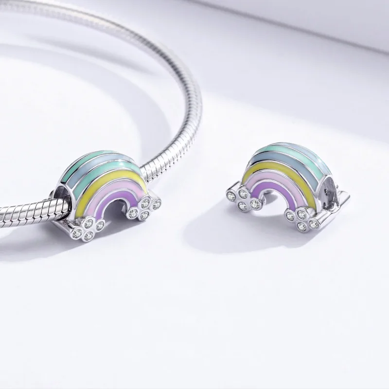 (immagine per) Charm tipo Pandora Arcobaleno - SCC1425 - Visualizza 4